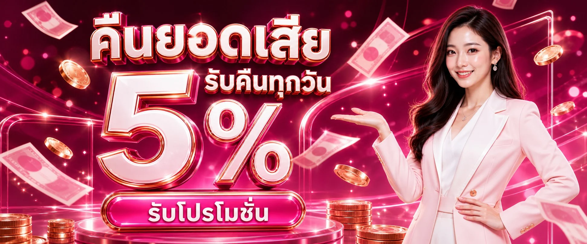 โปรโมชั่น GOLDS168 สมาชิกใหม่รับโบนัสฟรี